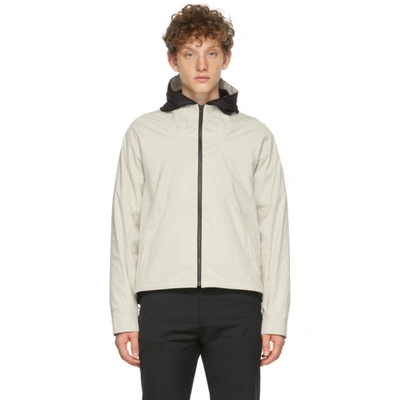 Shop Affix Beige Airfoil Jacket In Chalk