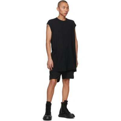 BORIS BIDJAN SABERI 黑色 DOUBLE OBJECT-DYED 短裤