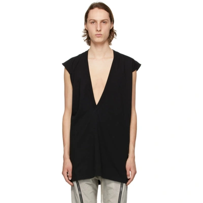 Shop Rick Owens Black Dylan T-shirt In 09 Black