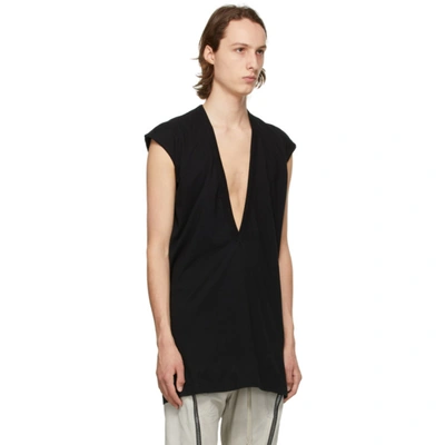 Shop Rick Owens Black Dylan T-shirt In 09 Black