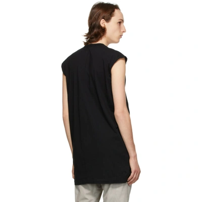 Shop Rick Owens Black Dylan T-shirt In 09 Black