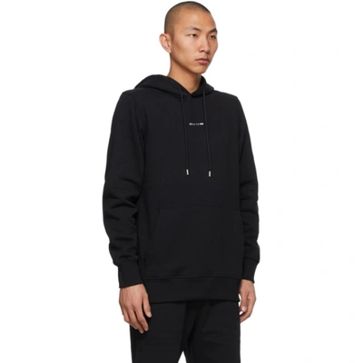 Shop Alyx Black Visual Hoodie In Black 14577127