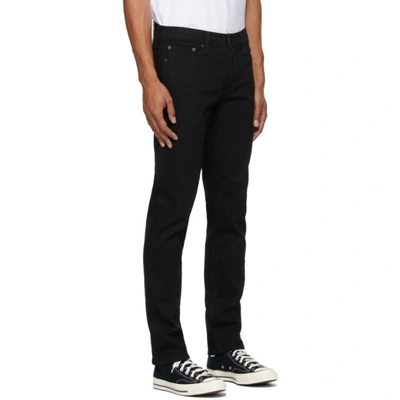 Shop Levi's Black 511 Slim Jeans In Black Leaf Adv