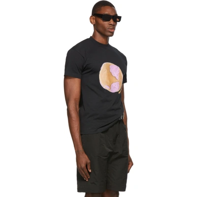 Shop Jacquemus Black La Montagne 'le T-shirt Monde' T-shirt