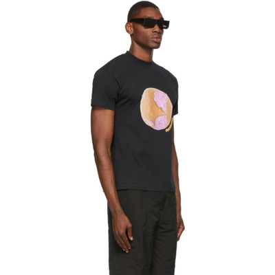 Shop Jacquemus Black La Montagne 'le T-shirt Monde' T-shirt