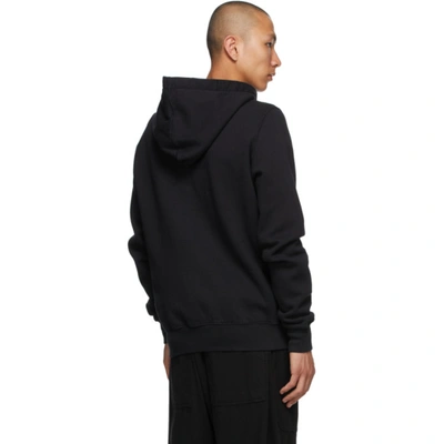 Shop Rick Owens Drkshdw Black Jason S Zip-up Hoodie In 09 Black