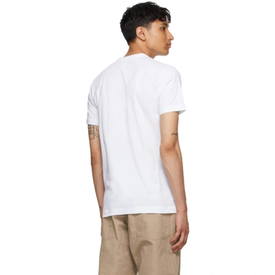 Shop Comme Des Garçons Shirt White Forever T-shirt In 4 White