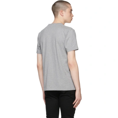 Shop Frame Grey Logo T-shirt In Gris