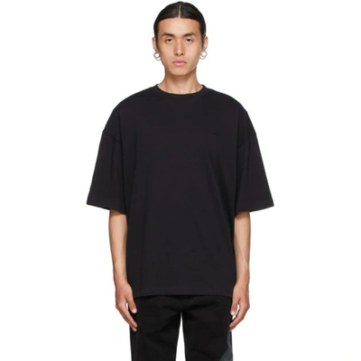 Shop A-cold-wall* Black Heightfield T-shirt