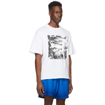Shop Opening Ceremony White Pianoprint T-shirt In White/multi