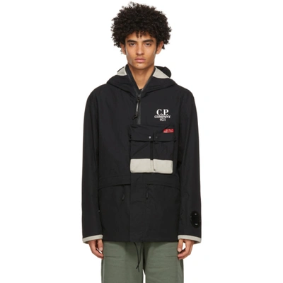 Shop C.p. Company Black Explorer Jacket In 999 Black