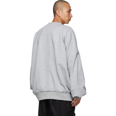 Shop A. A. Spectrum Grey Collage Sweatshirt In Gray