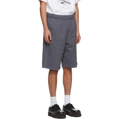 Shop Acne Studios Grey Relaxed Shorts In Slate