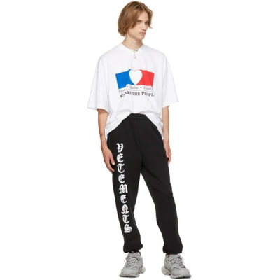 Shop Vetements White 'we Are The People' T-shirt