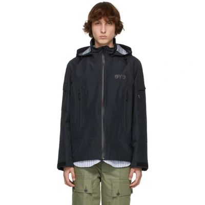 Shop Junya Watanabe Black Eye Gore-tex® Jacket In 1 Black