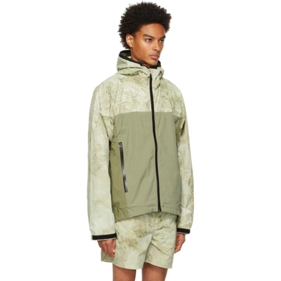 Shop John Elliott Green Trail Shell Jacket In Moss