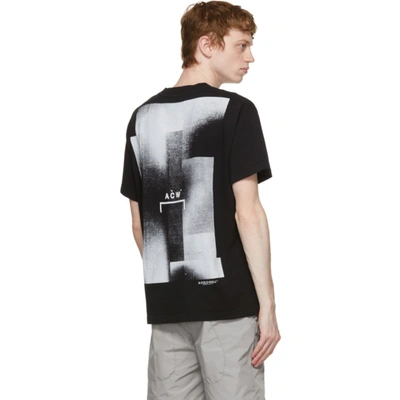 Shop A-cold-wall* Black Signature Graphic T-shirt