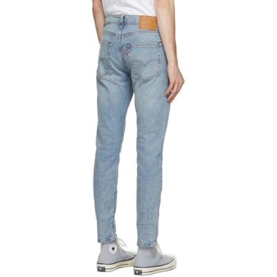 Shop Levi's Blue 512 Slim Taper Jeans In Gotfriends