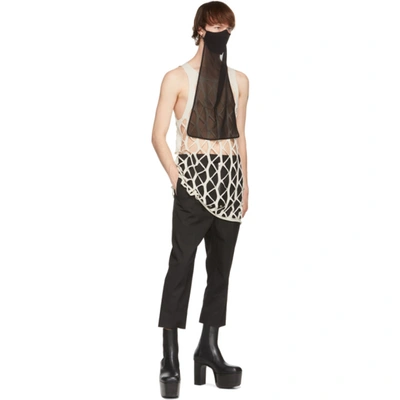 Shop Rick Owens Black Bela Cropped Trousers In 09 Black