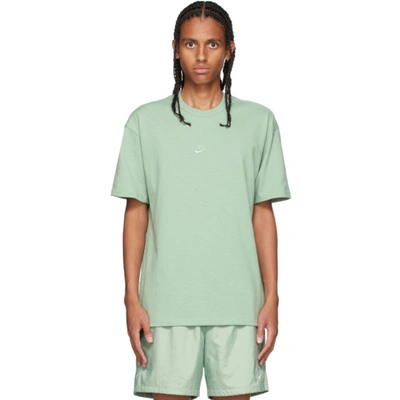 Nike Premium Essentials Oversized T-shirt In Dusty Khaki-green In Steam |  ModeSens