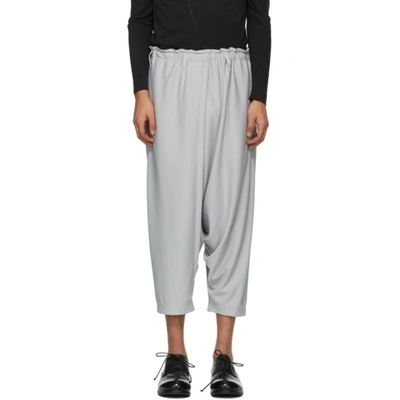 Shop 132 5. Issey Miyake Taupe Basic Trousers In 11 Ltgray