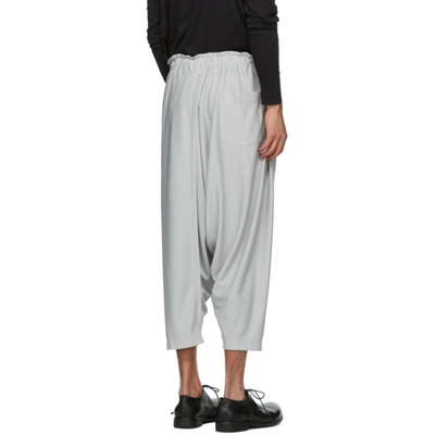 Shop 132 5. Issey Miyake Taupe Basic Trousers In 11 Ltgray