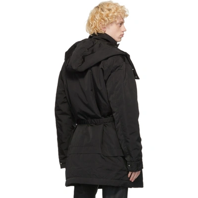 Shop Alyx Black Fuoripista Parka In Blk0001 Bla