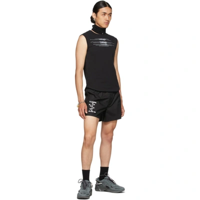 Shop Raf Simons Black Patch Boxer Shorts In Black 0099