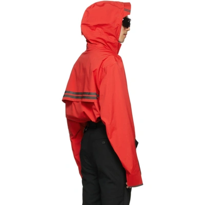 Shop Y/project Red Canada Goose Edition Nanaimo Jacket In Red / Black