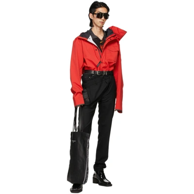 Shop Y/project Red Canada Goose Edition Nanaimo Jacket In Red / Black