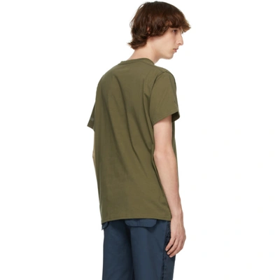 Shop Converse Khaki Kim Jones Edition Cotton T-shirt In Burnt Olive