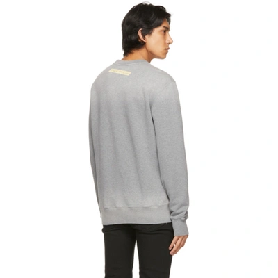 Shop Golden Goose Grey Archibald Sweatshirt In Grey Melang