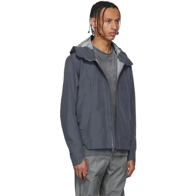 Shop Veilance Grey Arris Jacket In Slate