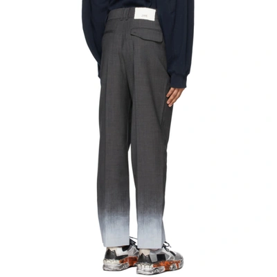 Shop Ader Error Grey Wool Pollution Trousers