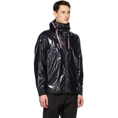 Shop Moncler Navy Marly Jacket In 778 Blue