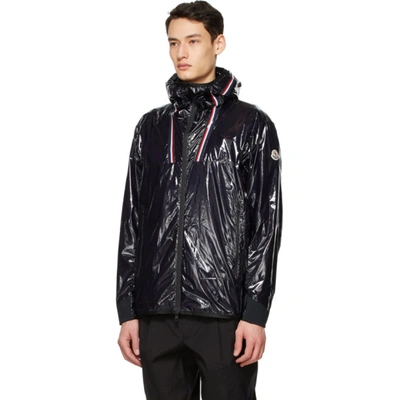 Shop Moncler Navy Marly Jacket In 778 Blue