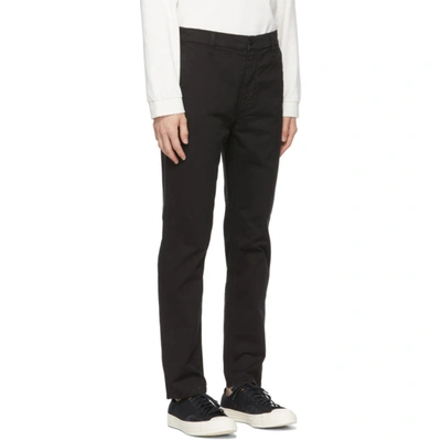 Shop Nudie Jeans Black Easy Alvin Trousers