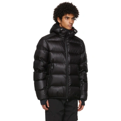 Shop Moncler Black Down Hintertux Puffer Jacket In 999 Black