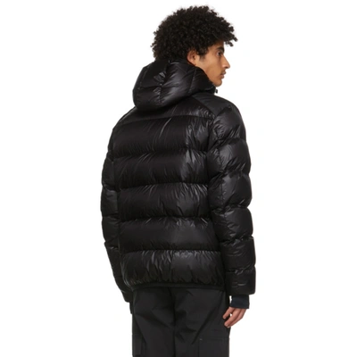 Shop Moncler Black Down Hintertux Puffer Jacket In 999 Black