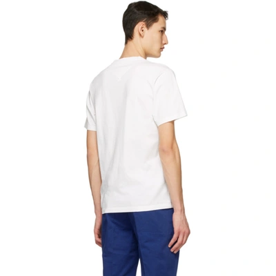 Shop Kenzo White Logo T-shirt In 01 - White