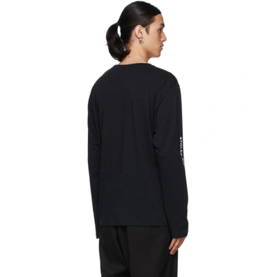Stolen Girlfriends Club Black Rainbow Death Long Sleeve T-shirt In Black