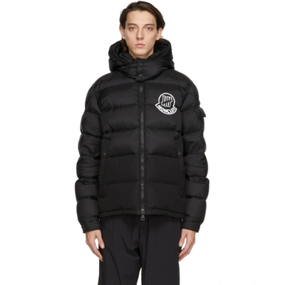 Shop Moncler Genius 2 Moncler 1952 Black Undefeated Edition Down Arensky Jacket In 999 Black