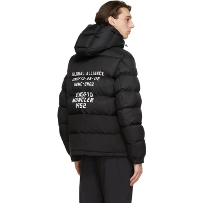 Shop Moncler Genius 2 Moncler 1952 Black Undefeated Edition Down Arensky Jacket In 999 Black