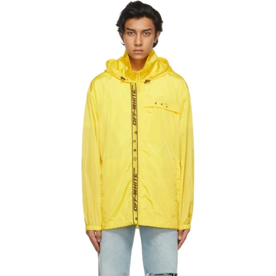 Off white Yellow Maize Windbreaker Jacket ModeSens