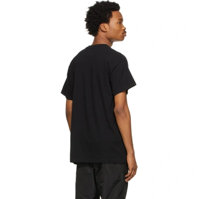 Shop Fear Of God Black 'baseball' T-shirt