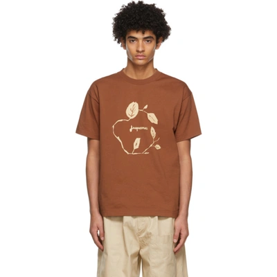 JACQUEMUS 棕色 LE T-SHIRT JEAN T 恤