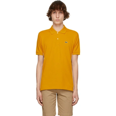 Shop Lacoste Yellow Ricky Regal Edition L.12.12 Polo In 66f