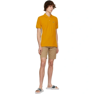 Shop Lacoste Yellow Ricky Regal Edition L.12.12 Polo In 66f