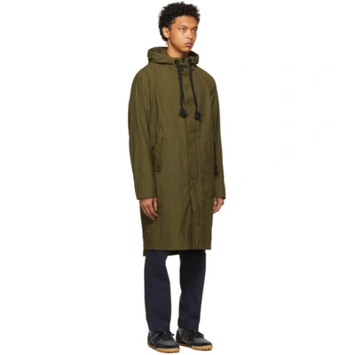 Shop Moncler Genius 5 Moncler Craig Green Khaki Actinemys Coat In 833 Green