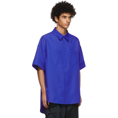 Shop Jerih Blue Detachable Shirt